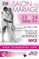 SALON DU MARIAGE DE NICE les 23 et 24 Janvier 2016